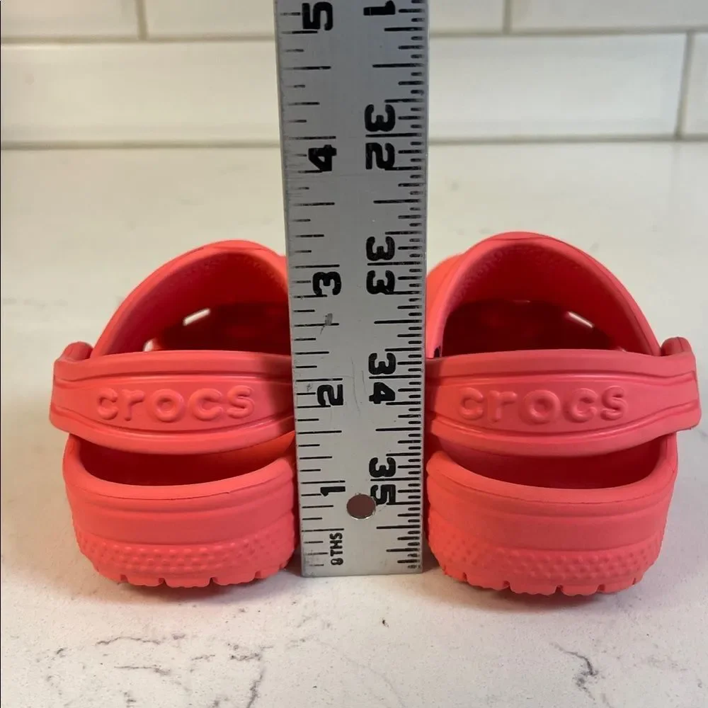 Crocs Toddler Classic Clog Size 5 Coral - Neon Watermelon? Style # 206990